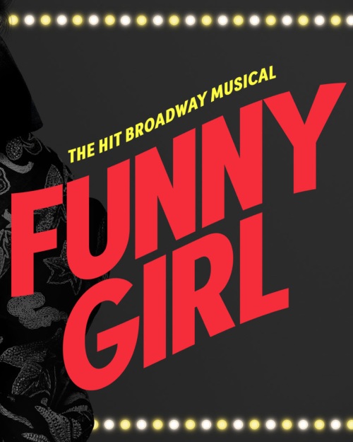 Poster for the hit Broadway musical Funny Girl